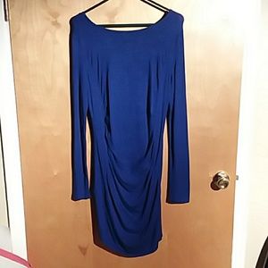 Royal blue Express dress